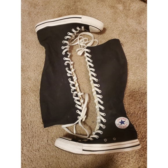 knee high converse size 10